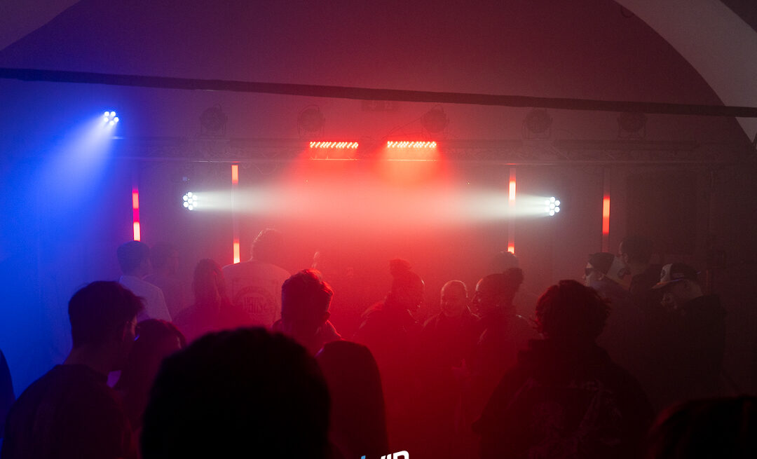 Dancefloor bei Nacht